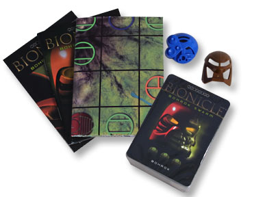 LEGO Bohrok Swarm Trading Game: Blue Pack