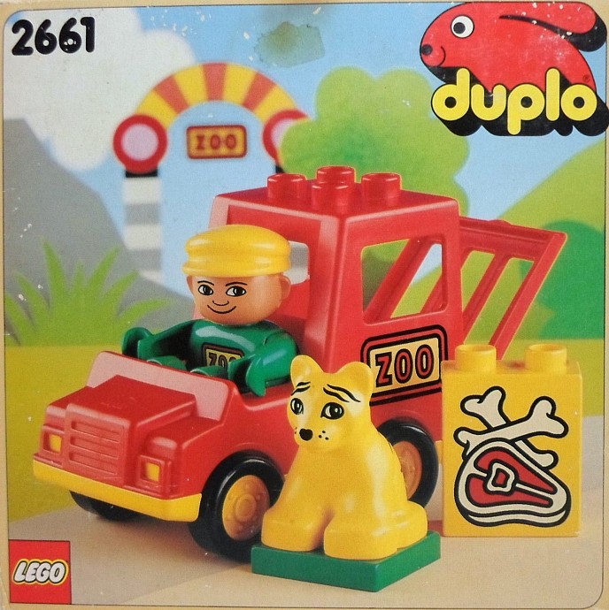 Main image of LEGO Zoo Van (Animal Transporter) (2661-1)