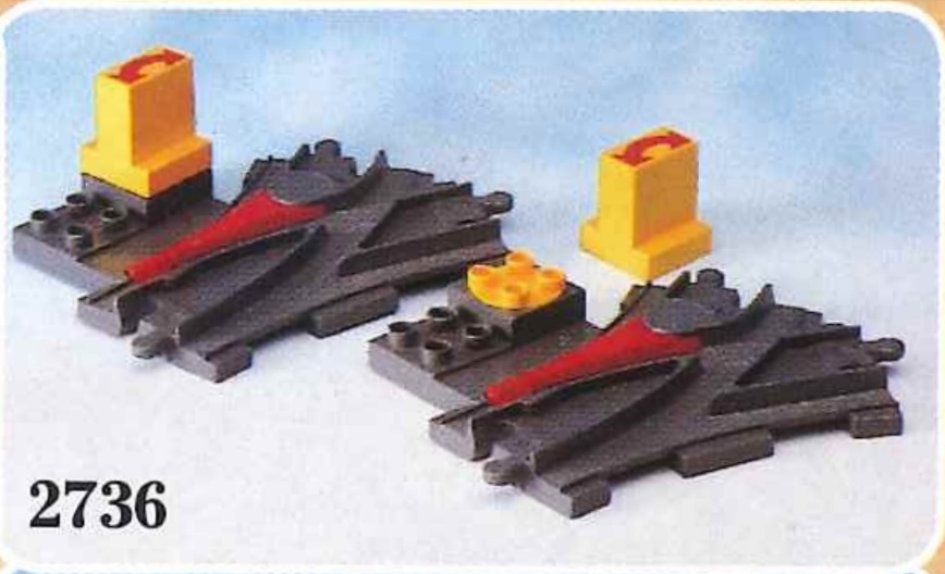 Main image of LEGO Points (Switching Tracks) (2736-1)