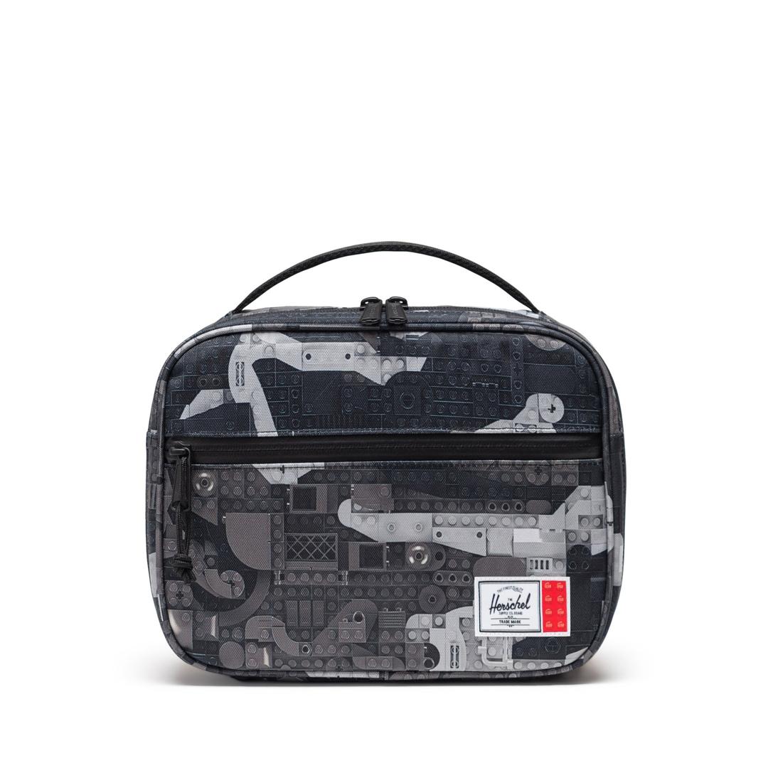 Herschel Pop Quiz Lunch Box - Abstract Bricks Black