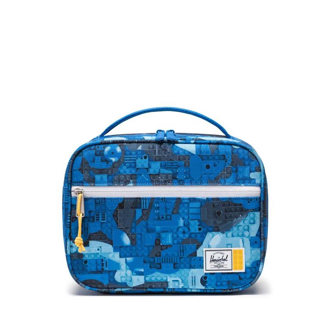 Pop Quiz Lunch Box Little Herschel - Abstract Bricks Blue