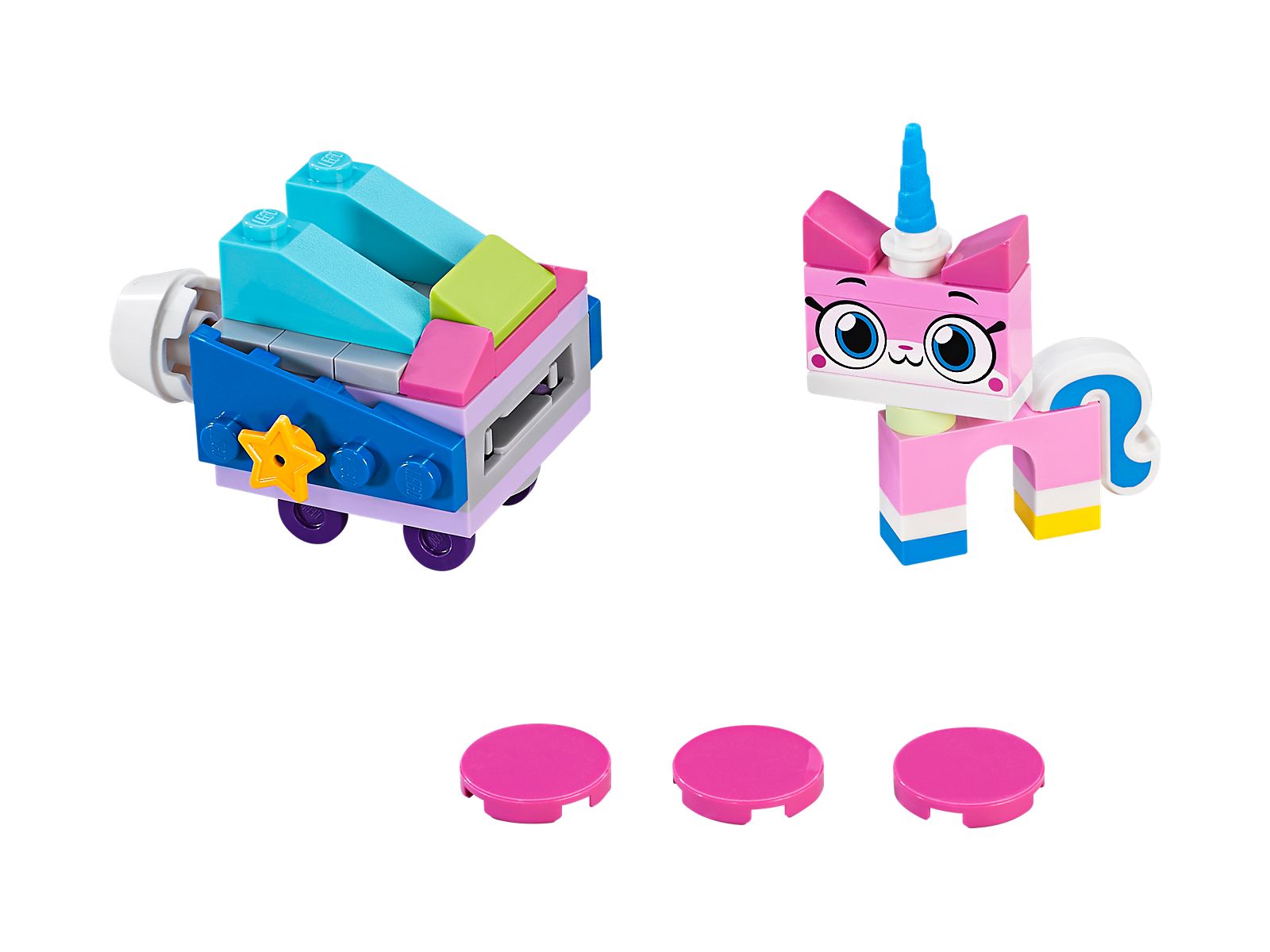 Main image of LEGO Unikitty Roller Coaster Wagon (30406-1)