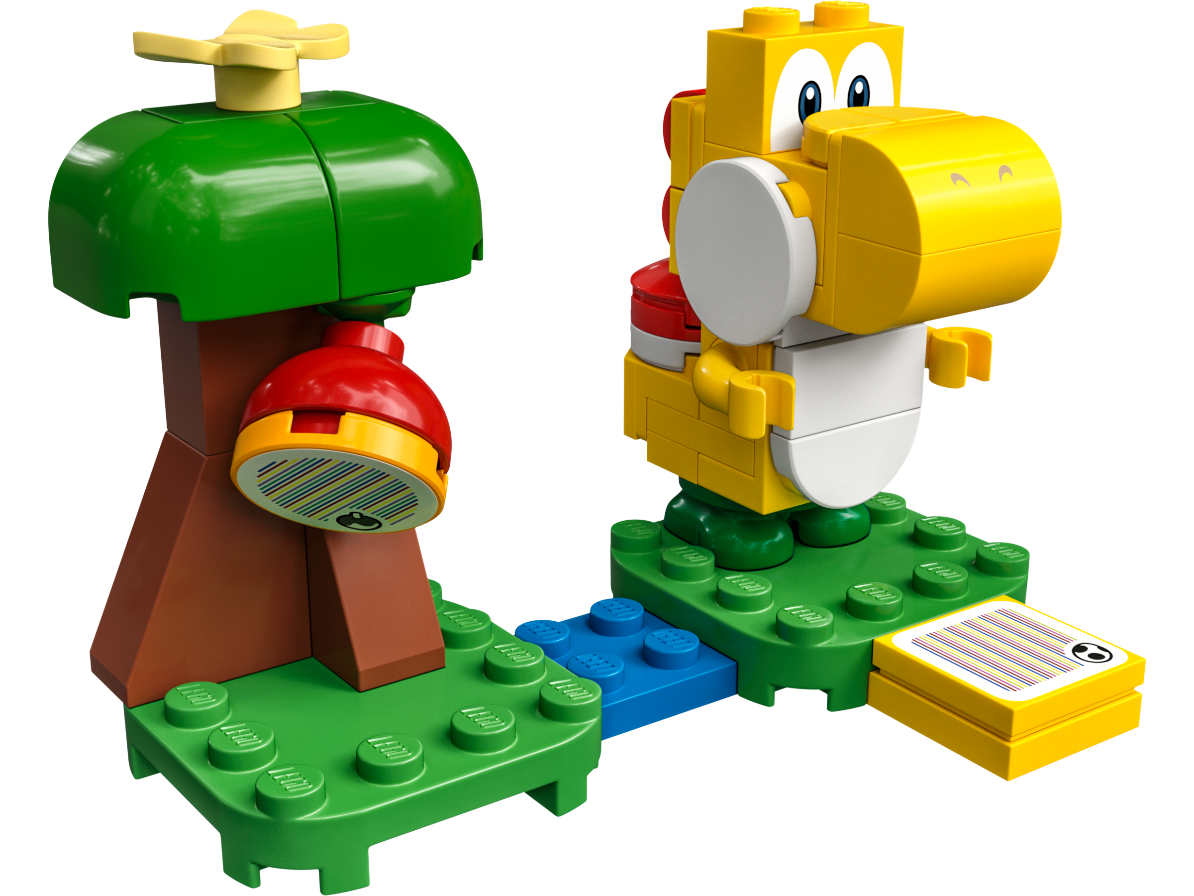 Main image of LEGO Yellow Yoshi's Fruit Tree Expansion Set (30509-1)