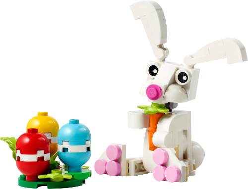 Main image of LEGO Easter Bunny with Colourful Eggs (30668-1)