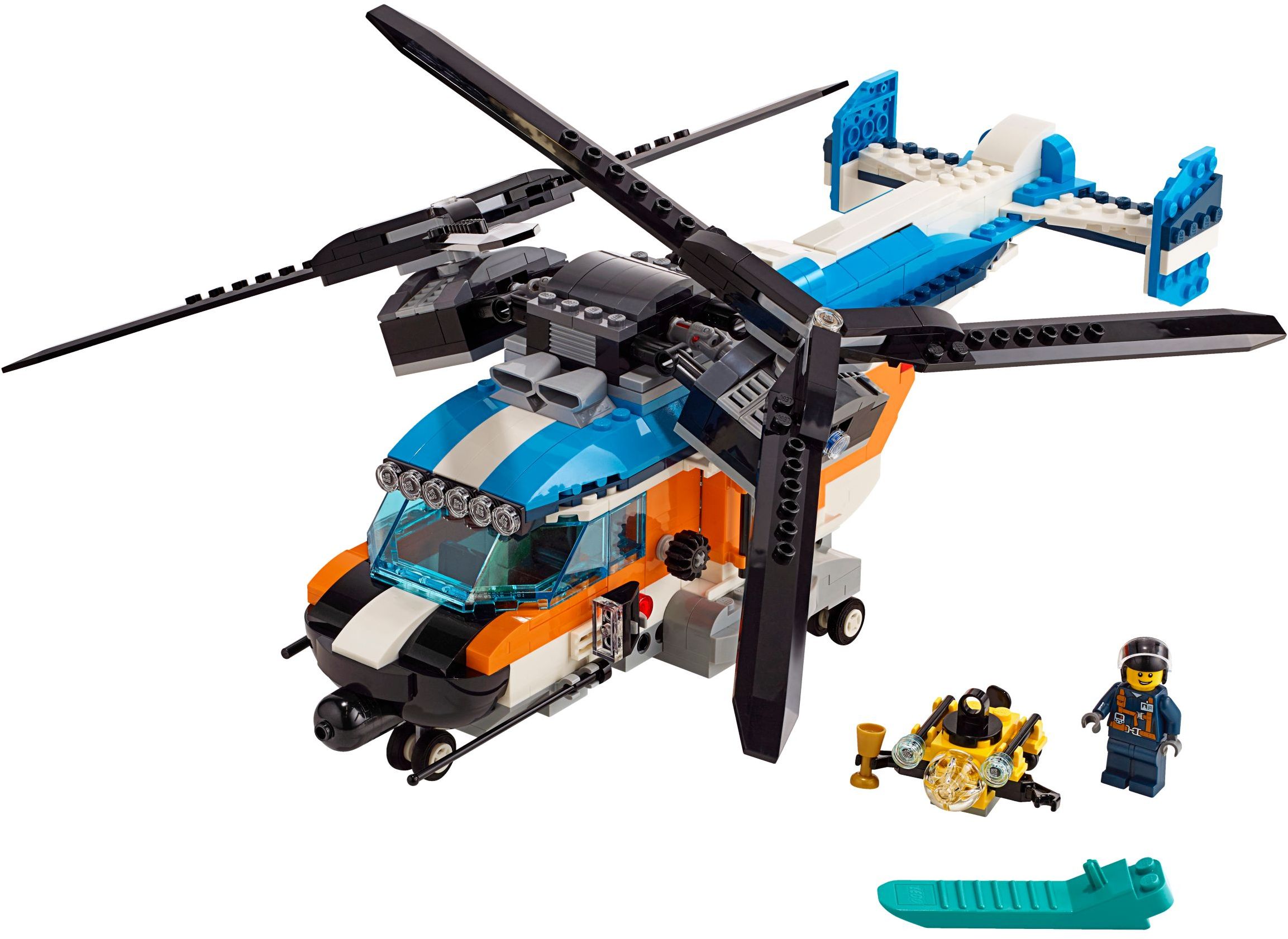 Main image of LEGO Twin-Rotor Helicopter (31096-1)