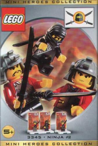 Main image of LEGO Mini Heroes Collection: Ninja #2 (3345-1)