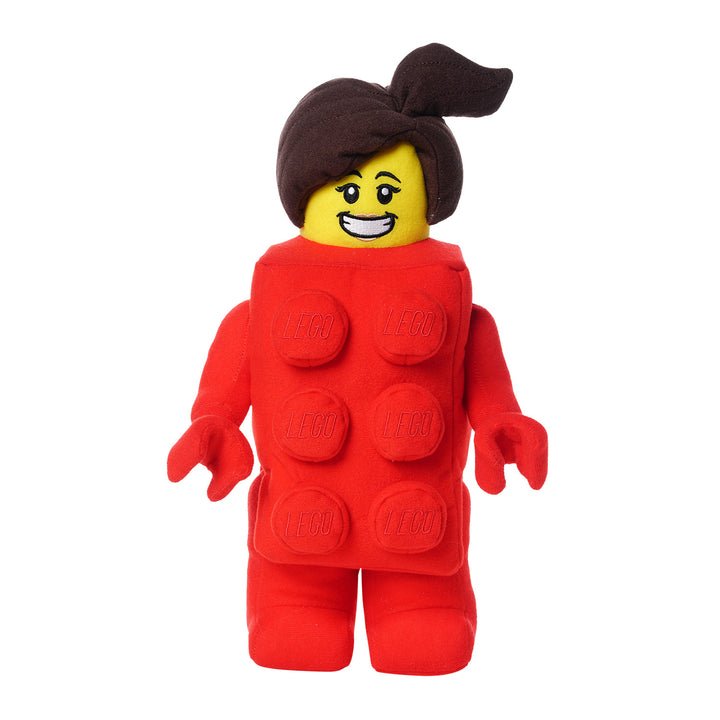LEGO Brick Suit Girl Minifigure Plush