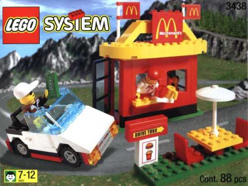 Main image of LEGO McDonald's Restaurant (3438-1)