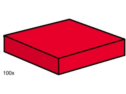 Main image of LEGO 2 x 2 Red Smooth Tiles (3494-1)