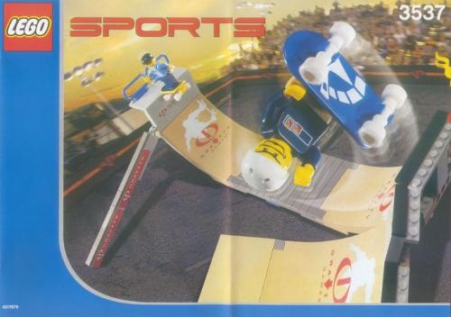 Main image of LEGO Skateboard Vert Park Challenge (3537-1)