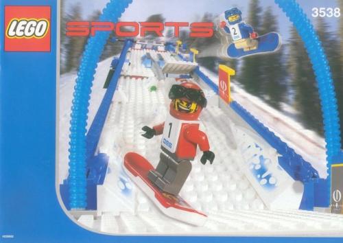 Main image of LEGO Snowboard Boarder Cross Race (3538-1)