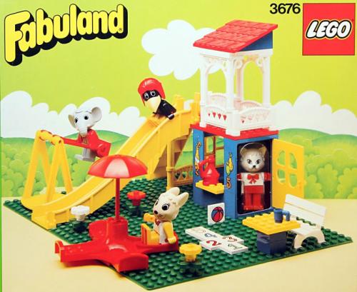 Main image of LEGO Catherine Cat's Fun Park (3676-1)