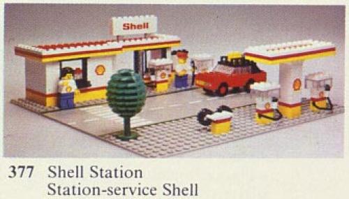 Main image of LEGO Shell Service Station (377-1)