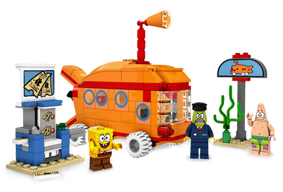 Main image of LEGO The Bikini Bottom Express (3830-1)