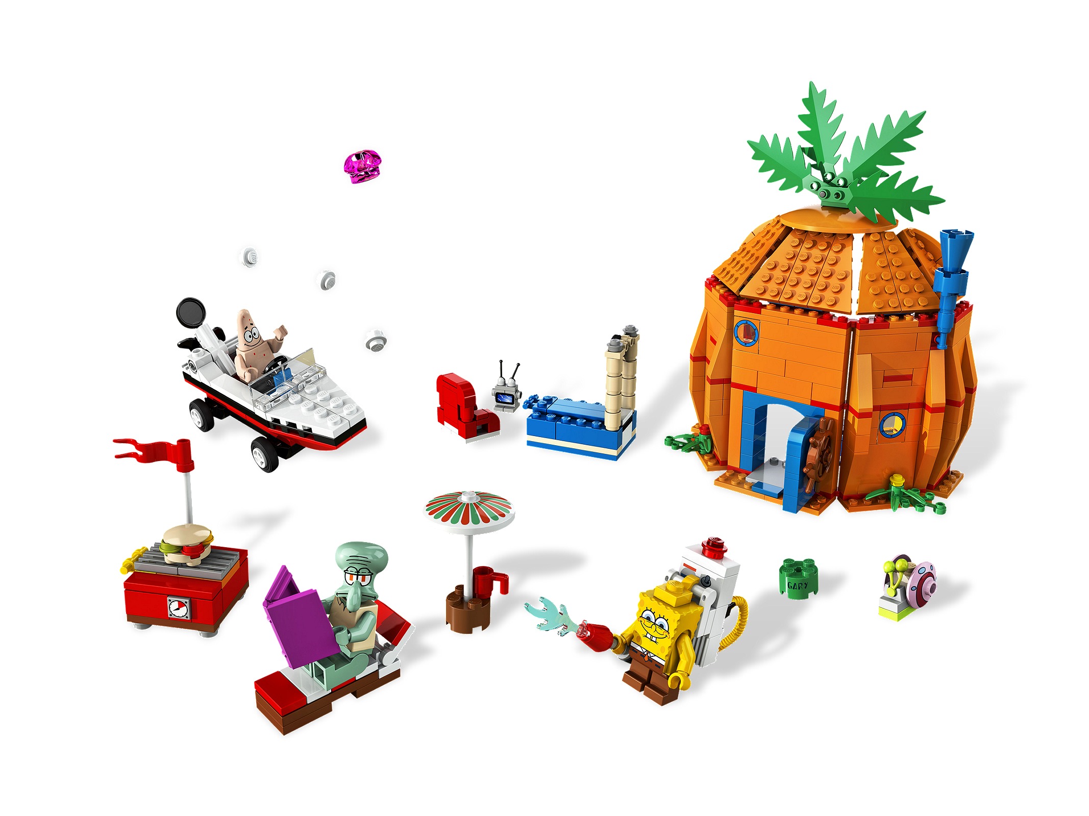 Main image of LEGO Good Neighbors at Bikini Bottom (3834-1)