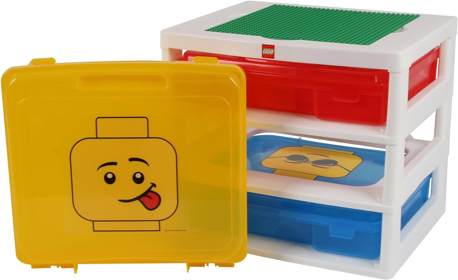 Main image of LEGO 3-Case Workstation Storage Unit (397350-1)