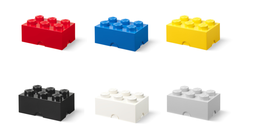 LEGO Storage Brick 2 x 3 (All Colors)