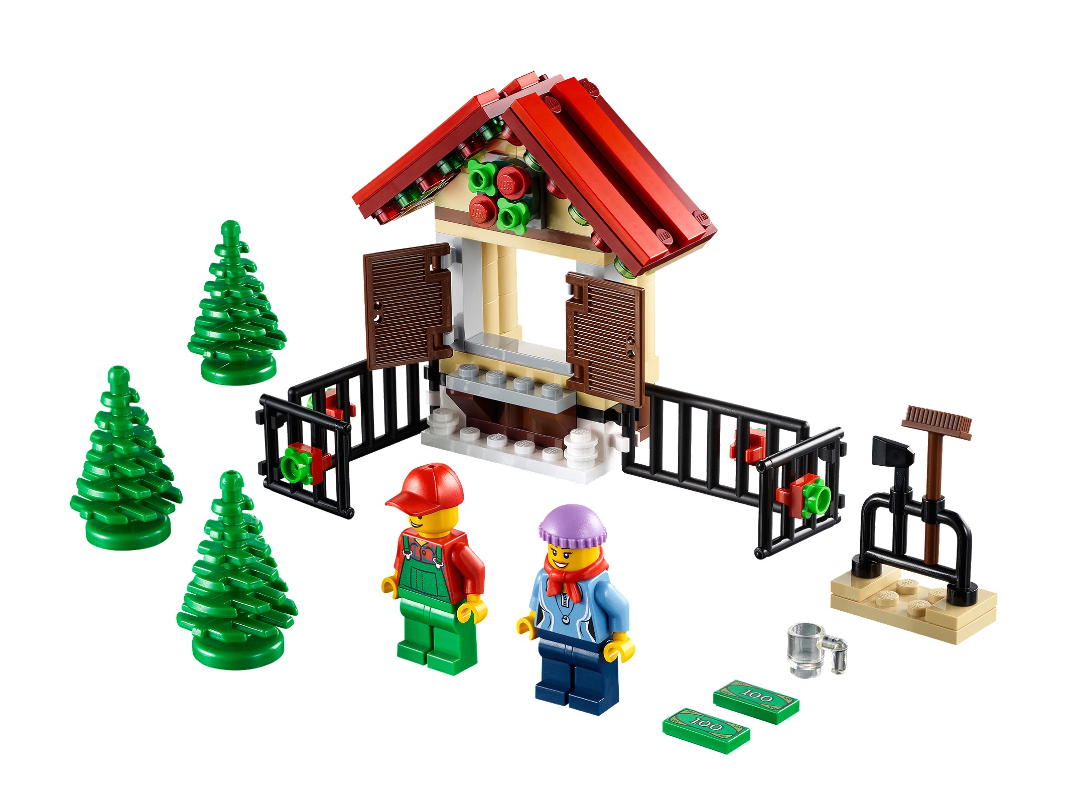 Main image of LEGO Christmas Tree Stand (40082-1)