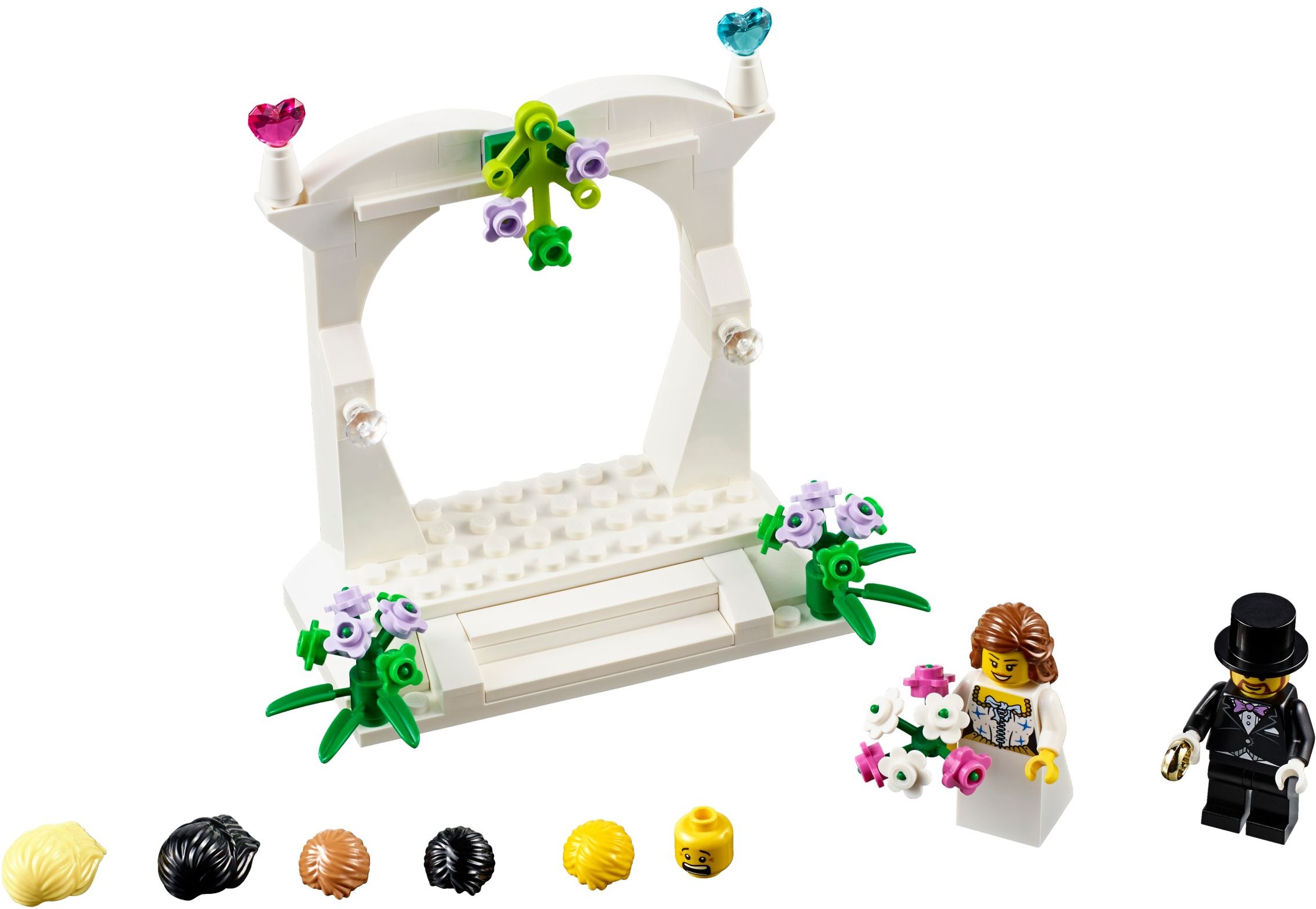 Main image of LEGO Minifigure Wedding Favor Set (40165-1)