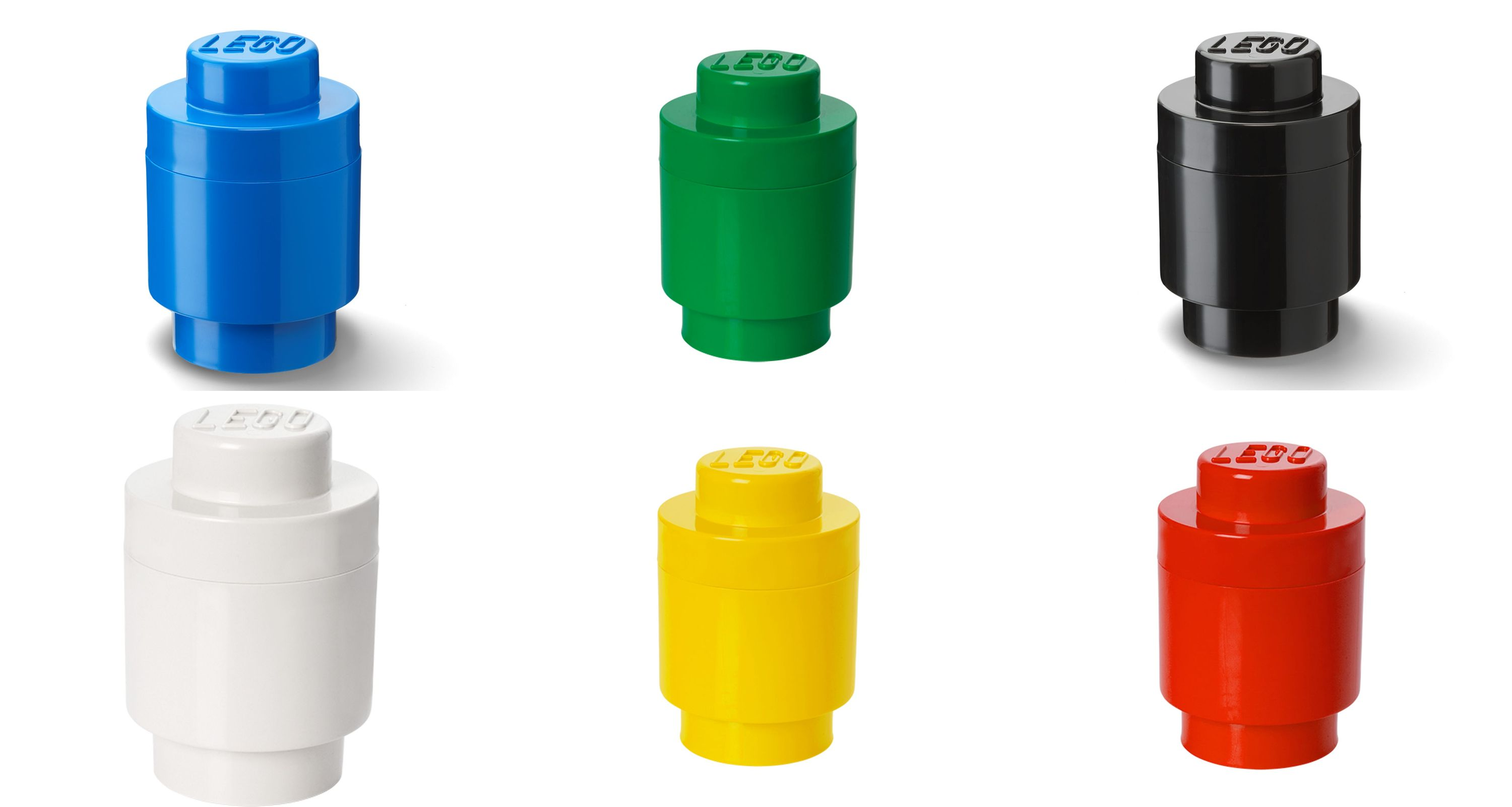 LEGO Storage Brick Round 1 x 1 (All Colors)