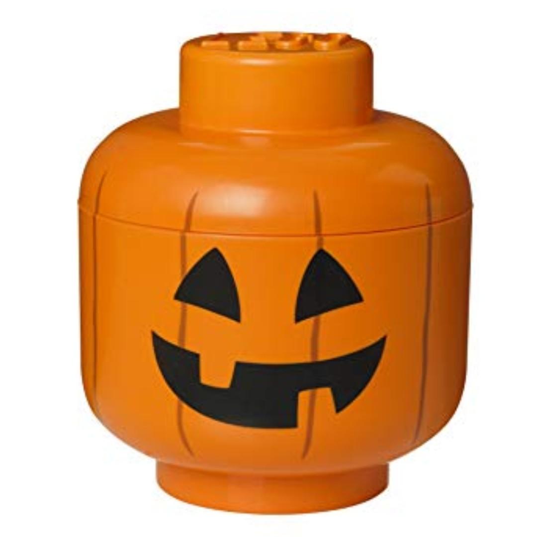 LEGO Storage Head S (Pumpkin)