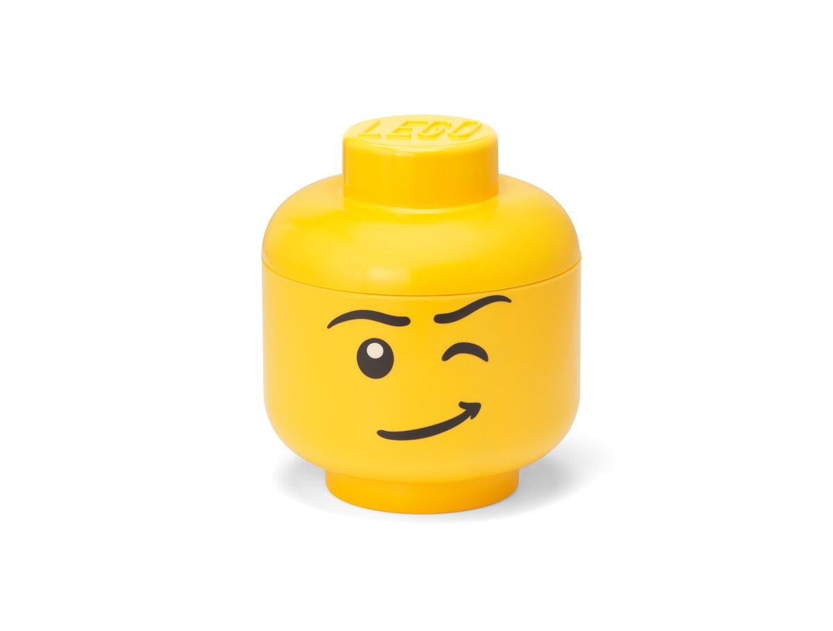 LEGO Storage Head S (Winking Boy)