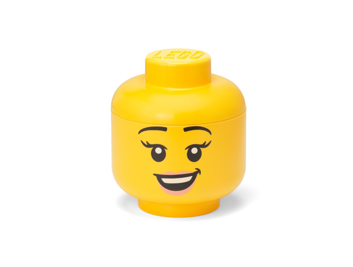 LEGO Storage Head S (Happy Girl)
