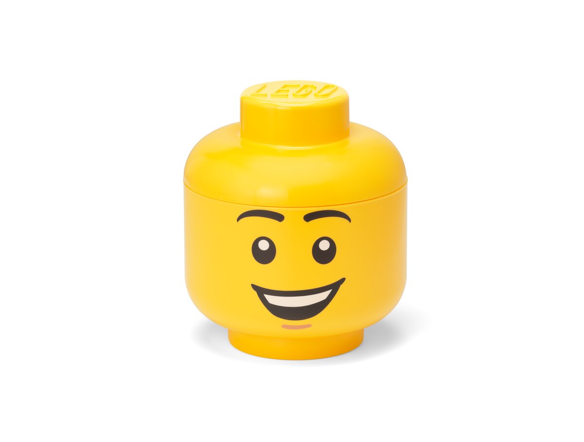 LEGO Storage Head S (Happy Boy)