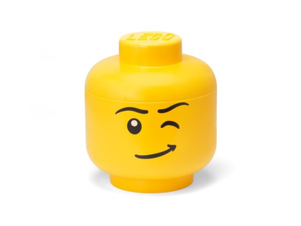 LEGO Storage Head L (Winking Boy)