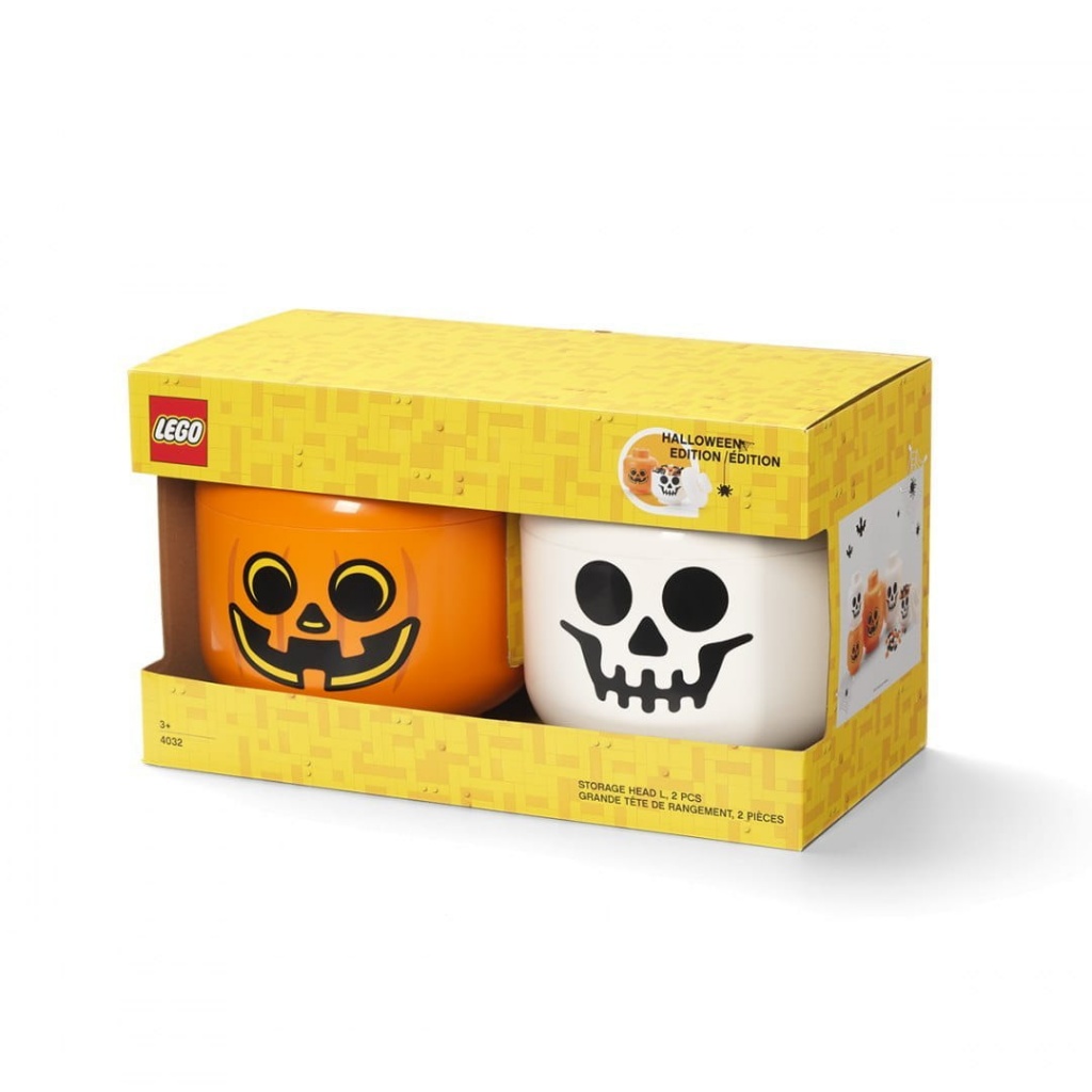 LEGO Storage Head Combo (Halloween Edition)