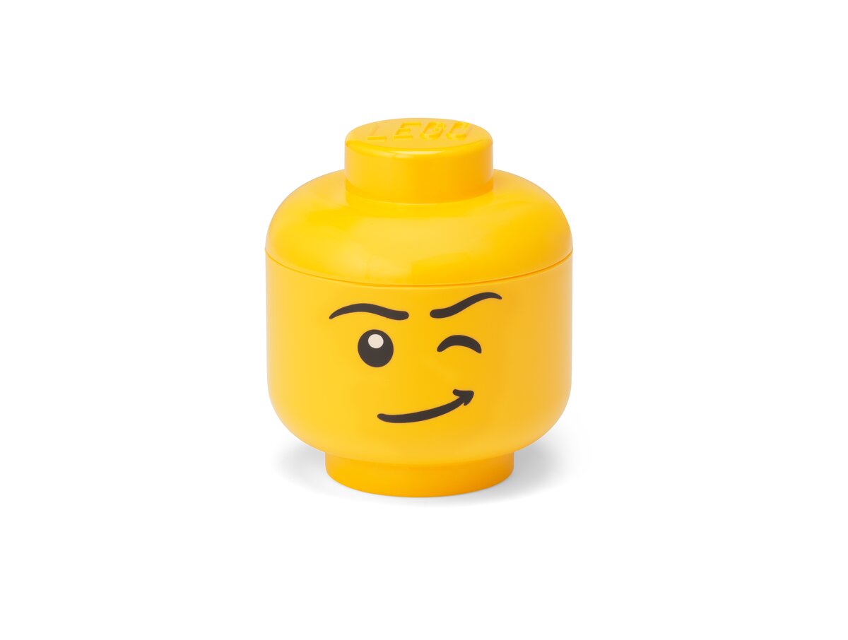 LEGO Storage Head Mini (Winking Boy)