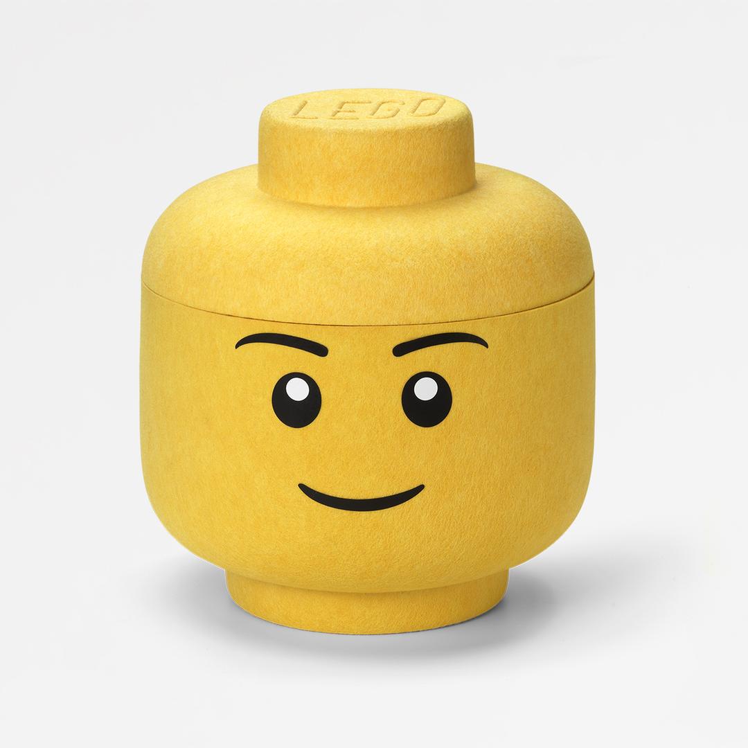 LEGO 40380800 Storage Head L Felt (Boy)