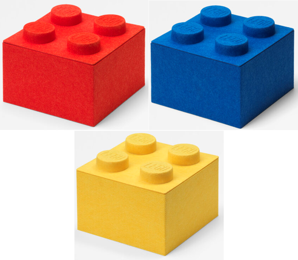 LEGO Storage Brick 2 x 2 Felt (All Colors)