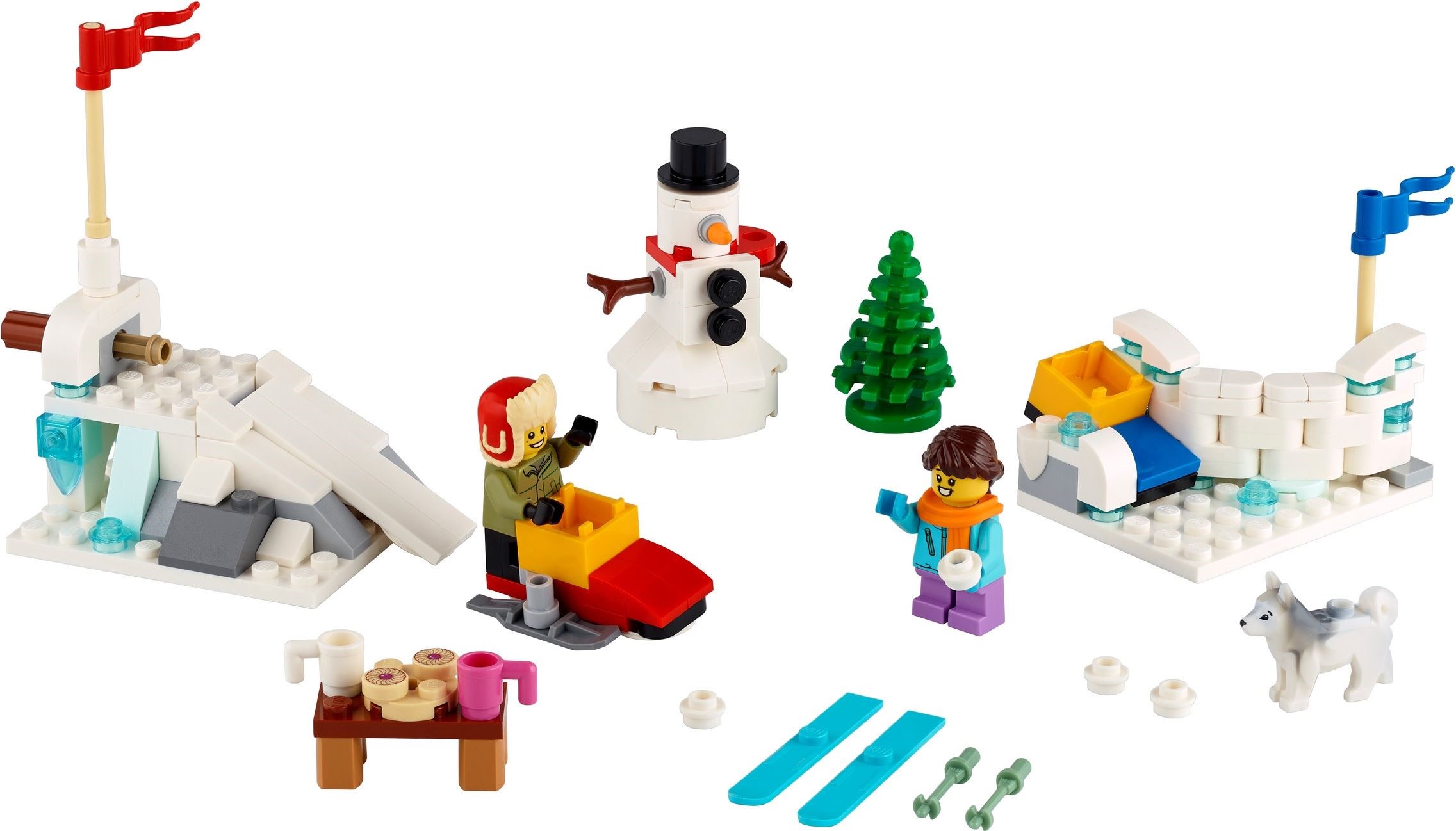 Main image of LEGO Winter Snowball Fight (40424-1)