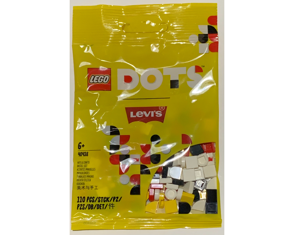 Main image of LEGO Extra DOTS - Levi's Confetti Bag (40438-1)