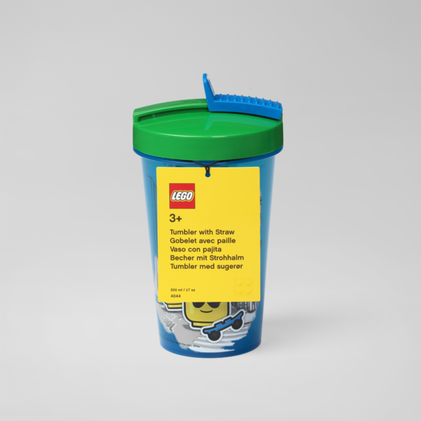 LEGO Boy Tumbler with Straw
