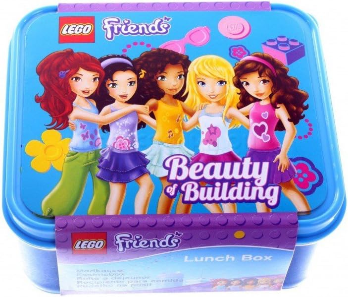 LEGO Friends Beauty of Building Lunch Box - Blue