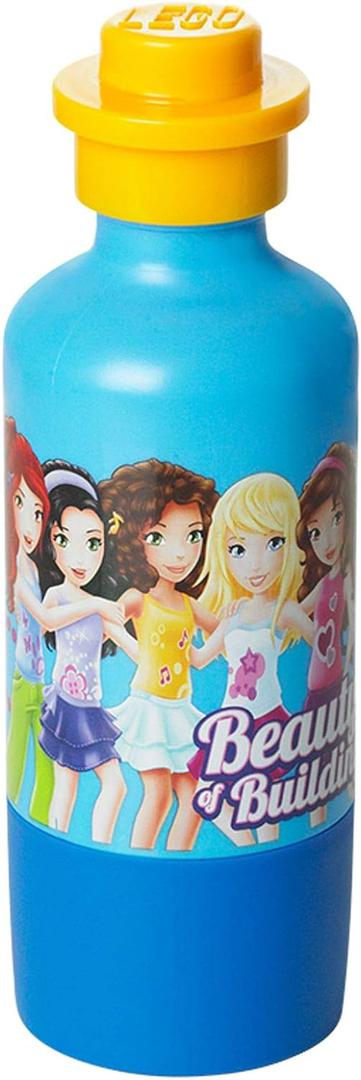 LEGO Friends Beauty of Building Drinking Bottle with Cup - Blue