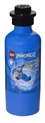 Main image of LEGO Ninjago Jay Drinking Bottle with Cup (40551731-1)