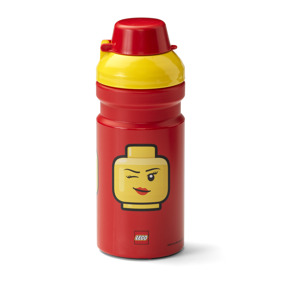 LEGO Minifigure Head Drinking Bottle (Winking)