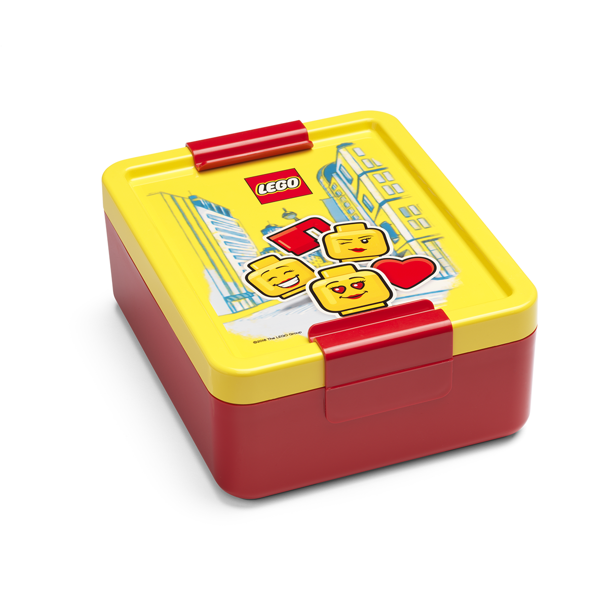 LEGO Girl Emoticon Lunch Box