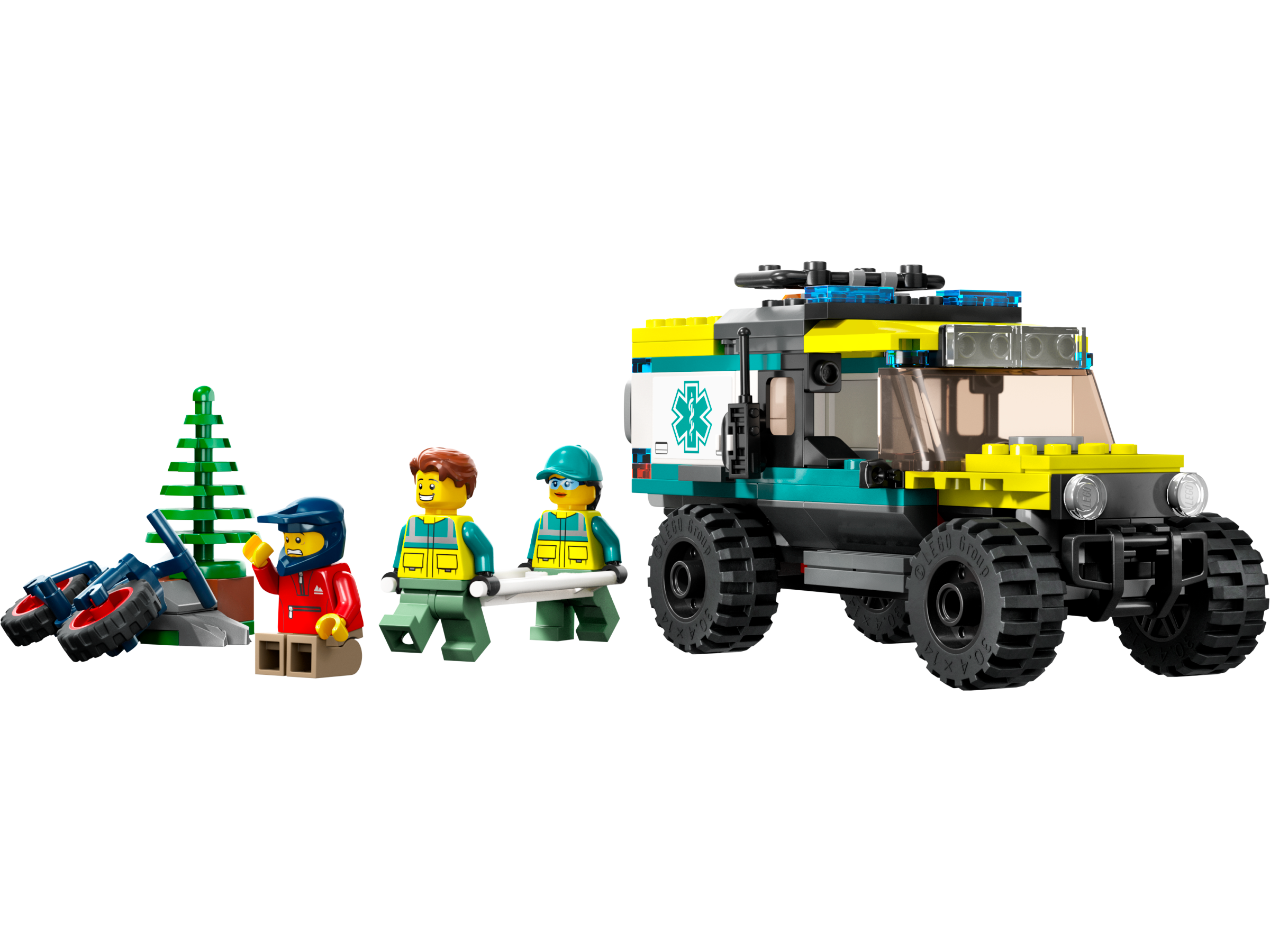 Main image of LEGO 4x4 Off-Road Ambulance Rescue (40582-1)