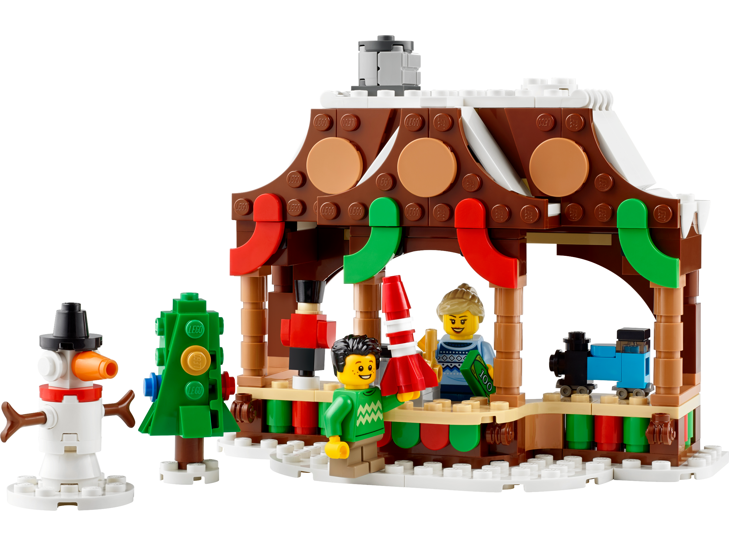 Main image of LEGO Winter Market Stall (40602-1)