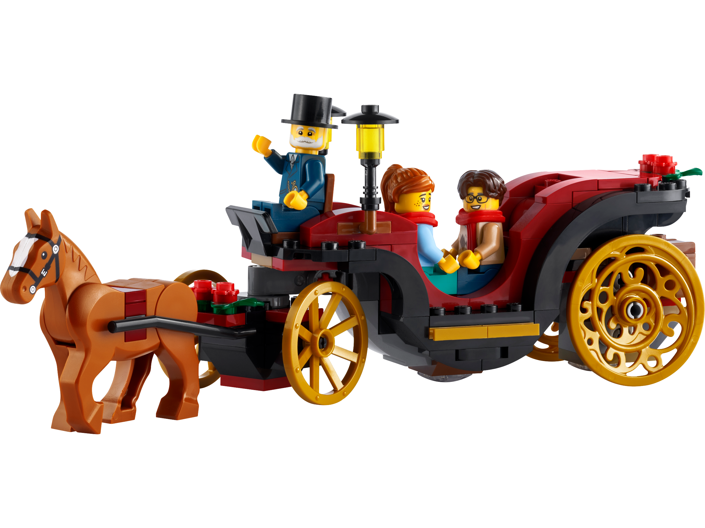 Main image of LEGO Wintertime Carriage Ride (40603-1)