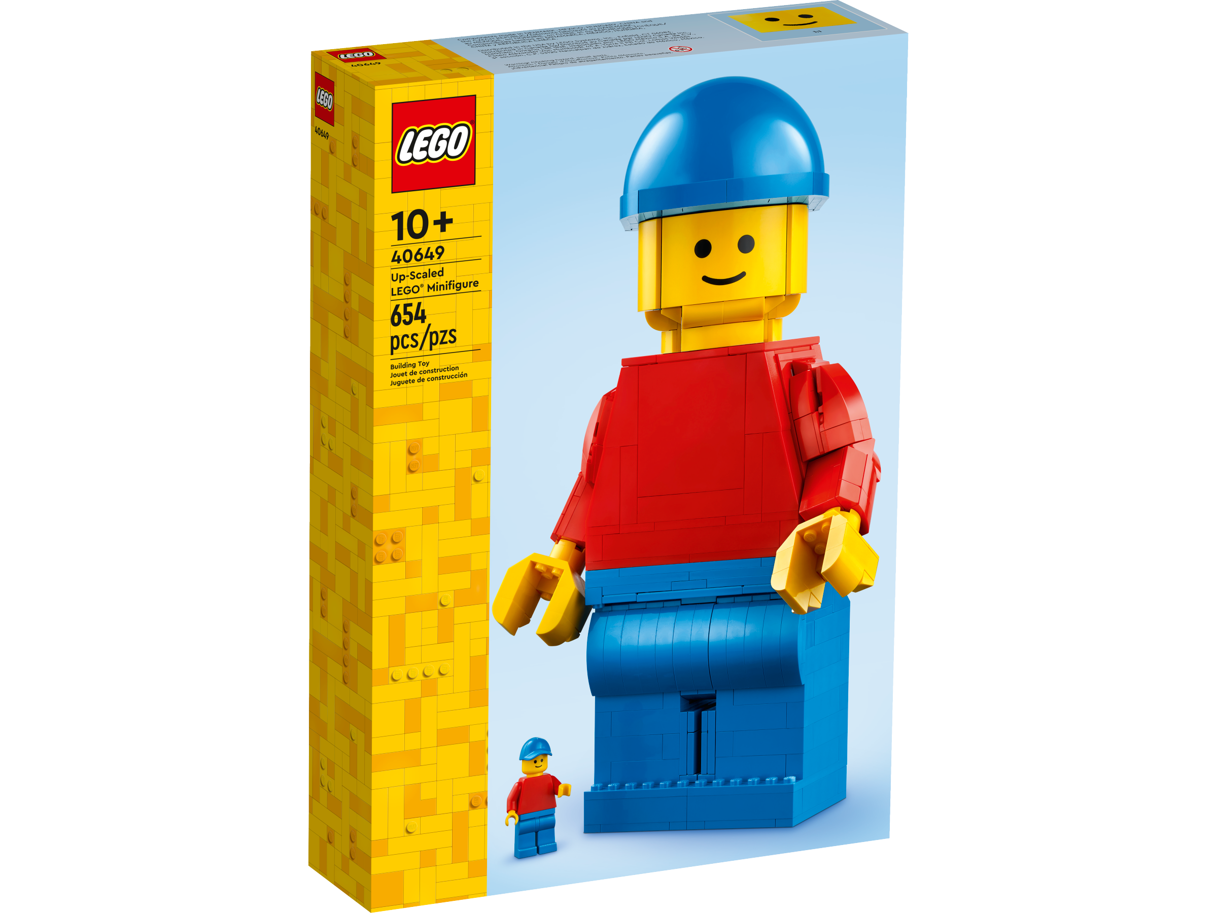トレースド・イン・エア Review: 40649-1 - Up-Scaled LEGO Minifigure | Rebrickable - Build