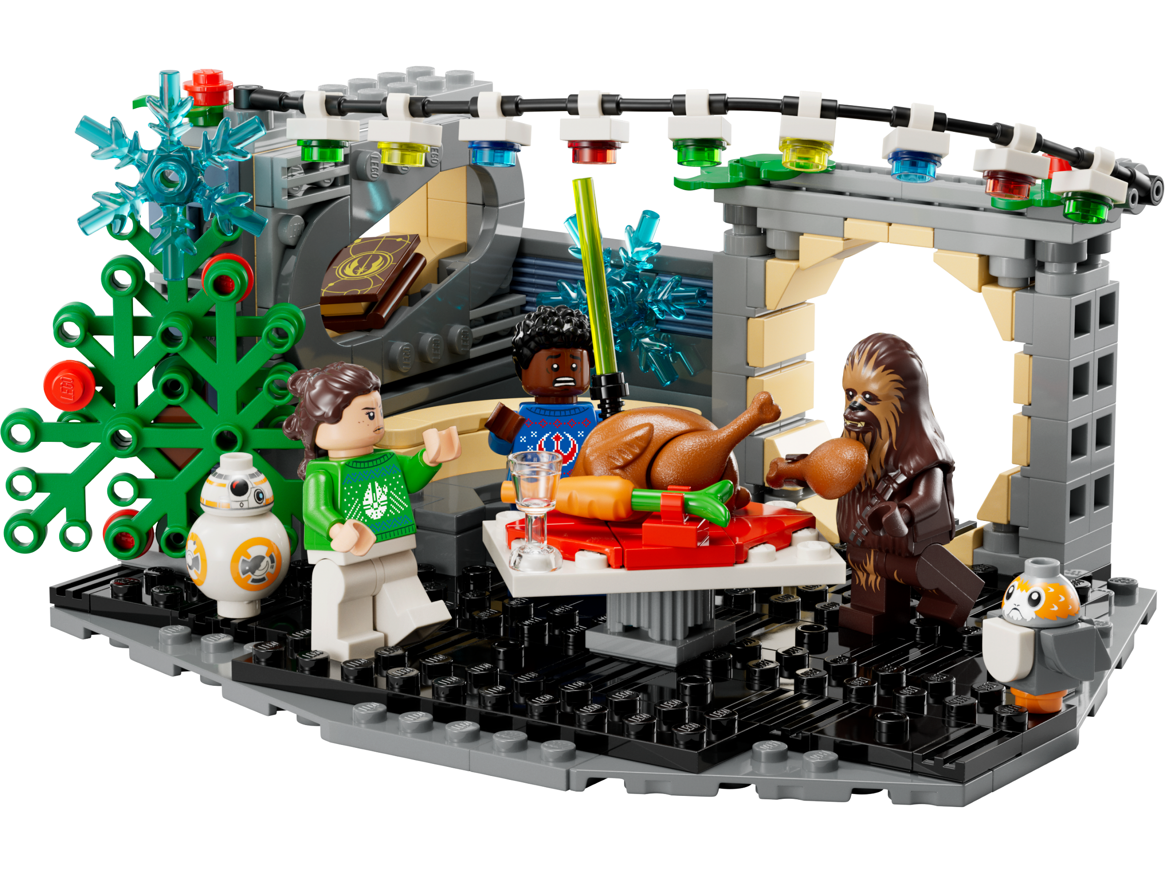 Main image of LEGO Millennium Falcon Holiday Diorama (40658-1)