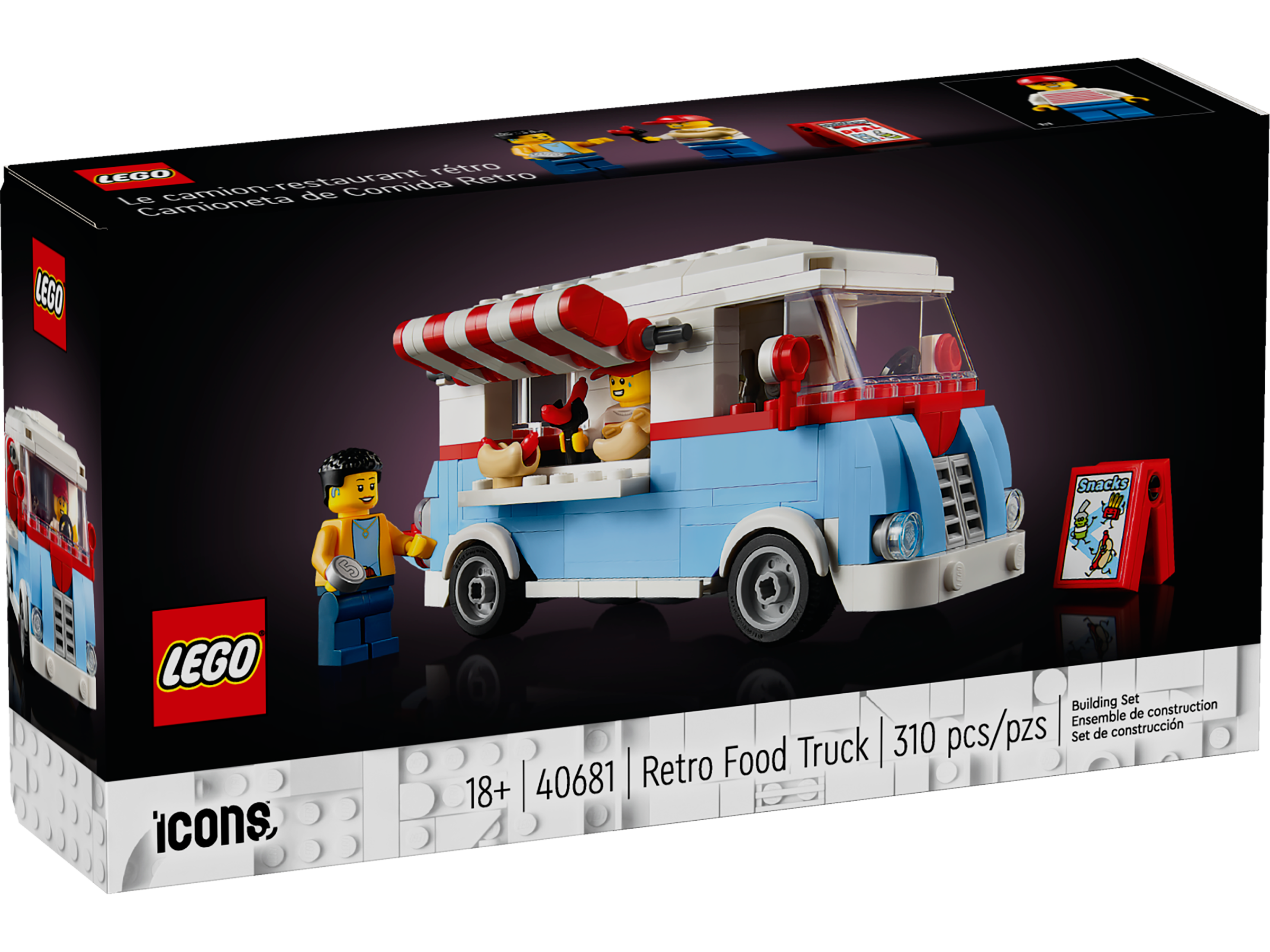 Main image of LEGO Retro Food Truck (40681-1)