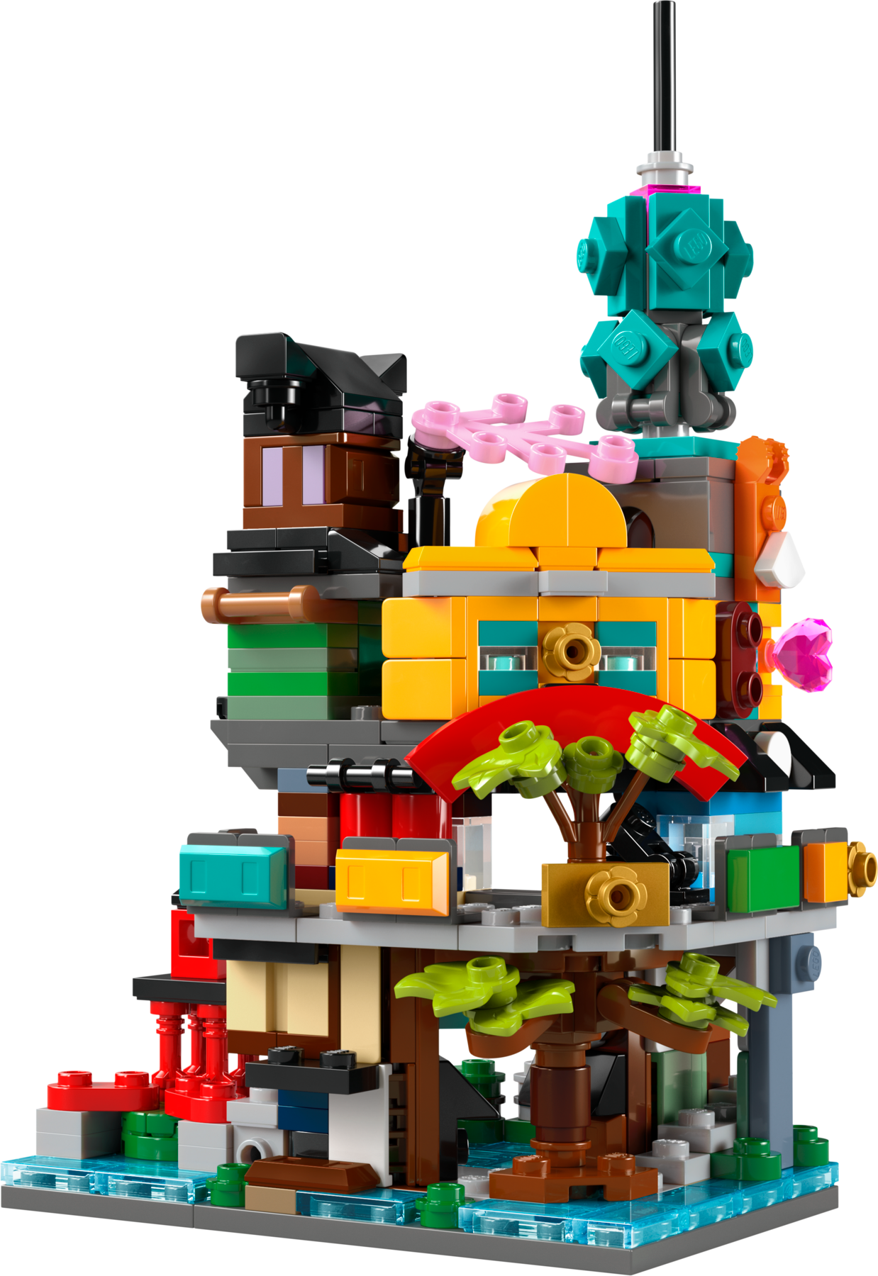 Micro NINJAGO City Gardens