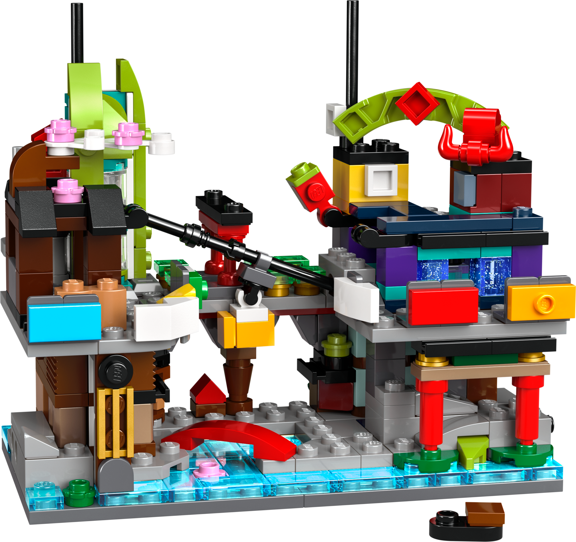 Micro NINJAGO City Markets