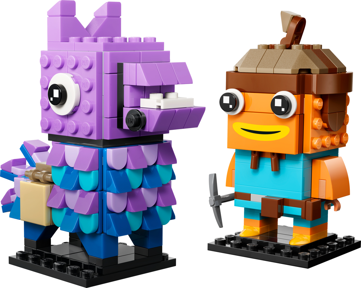 LEGO Supply Llama & Fishstick Figures
